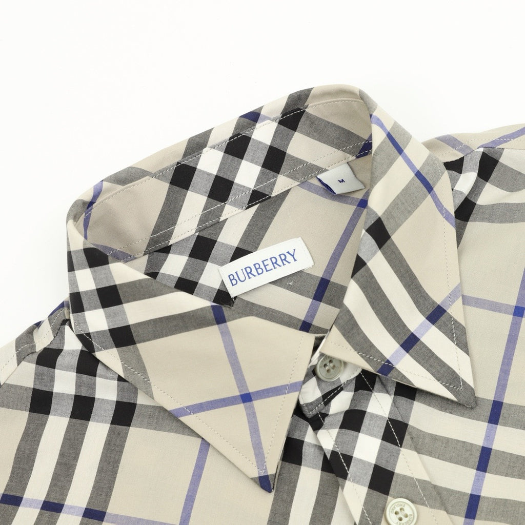 Burberry Vintage Check Cotton Twill Long-Sleeve Shirt
