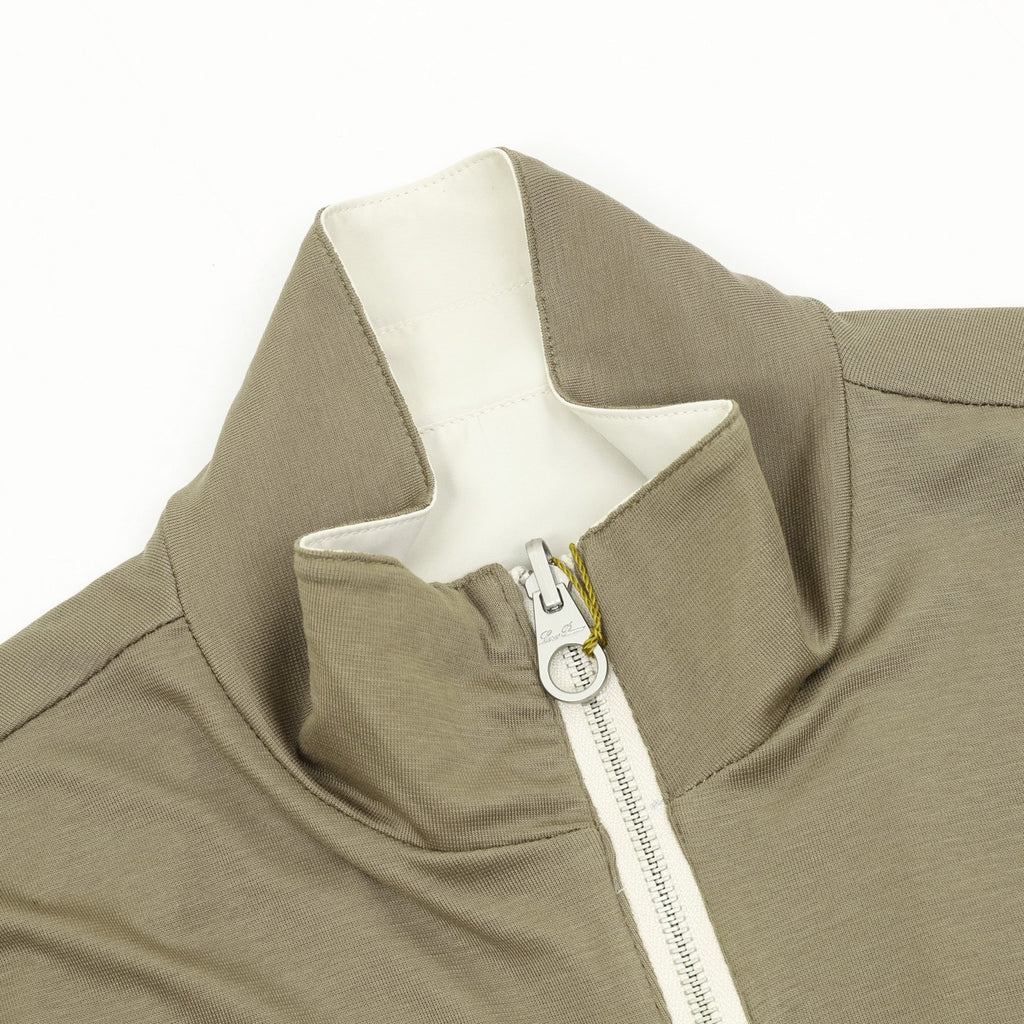 Loro Piana Women's & Men's Olive Stand-Collar Zip-Up Vest