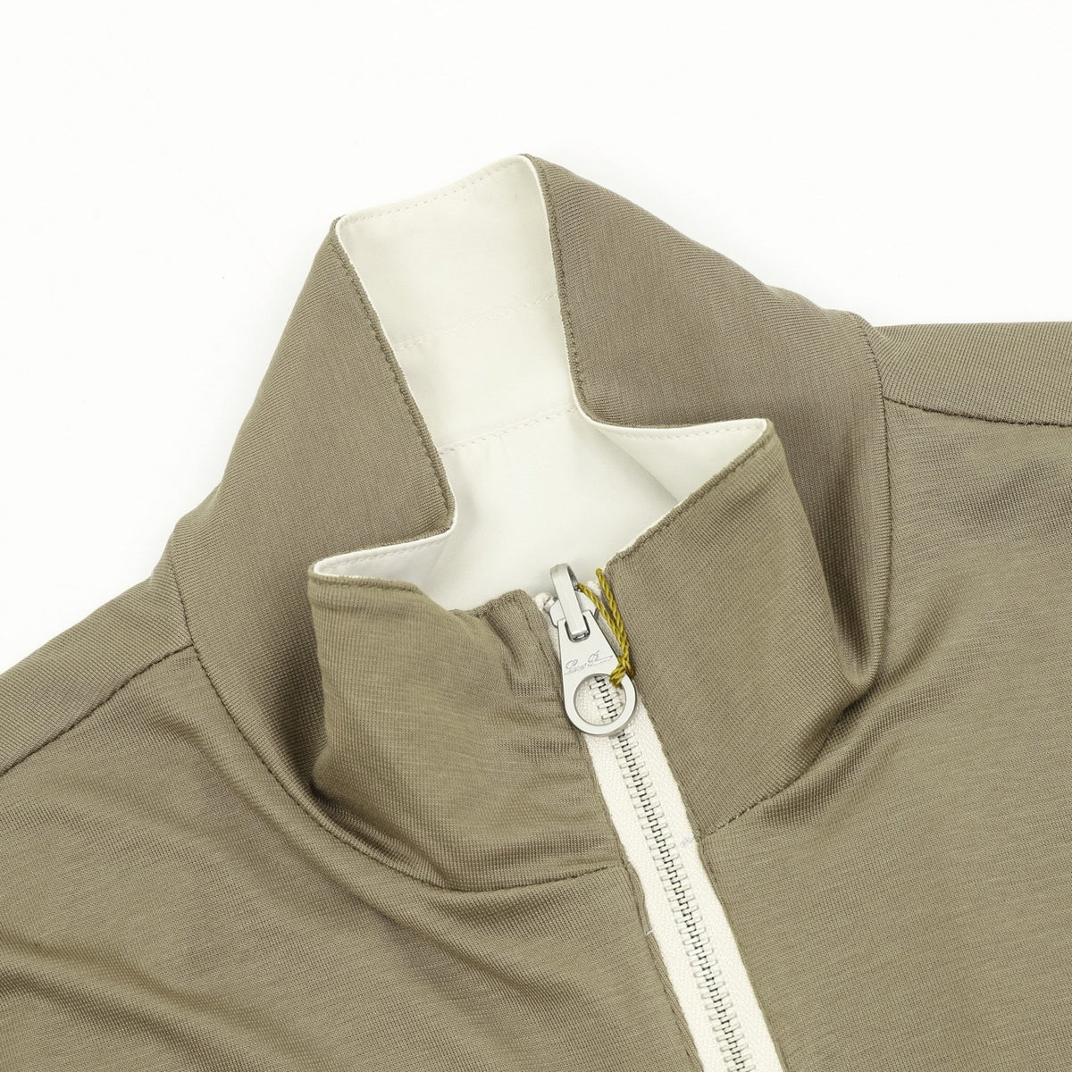 Loro Piana Women's & Men's Olive Stand-Collar Zip-Up Vest
