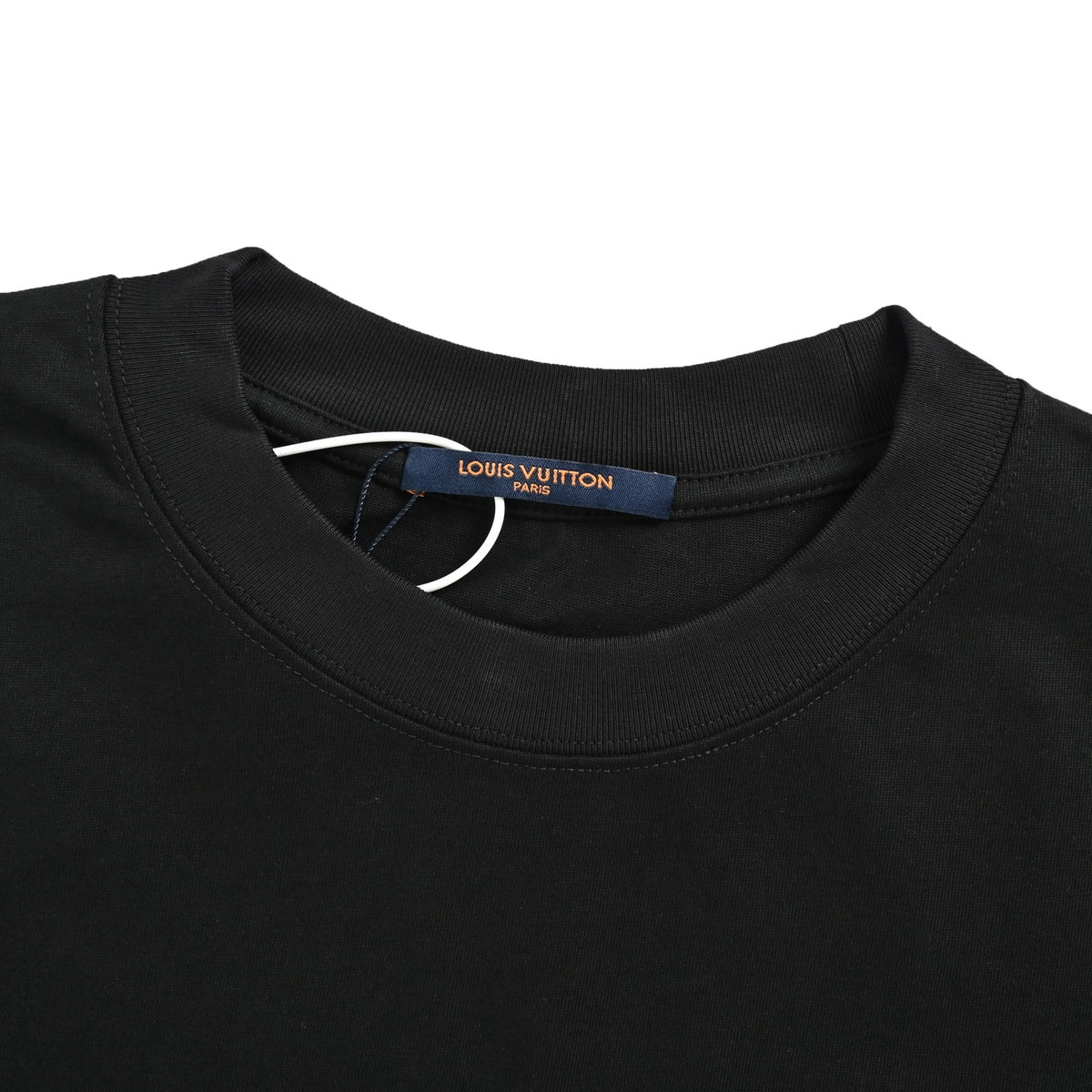 Louis Vuitton Small Signature Embroidered Short-Sleeve T-Shirt in Black