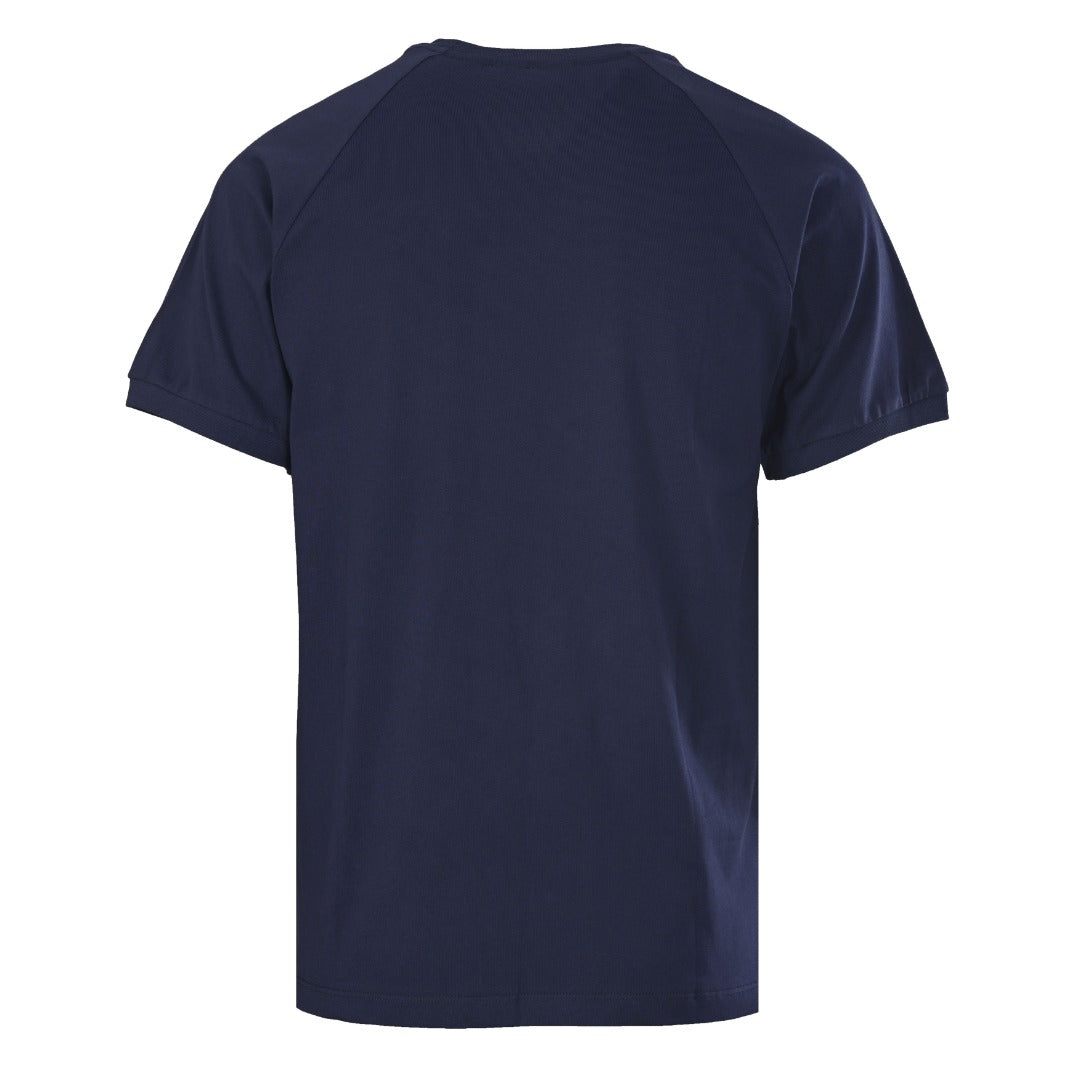 LOEWE Men's Navy Anagram Embroidered T-Shirt