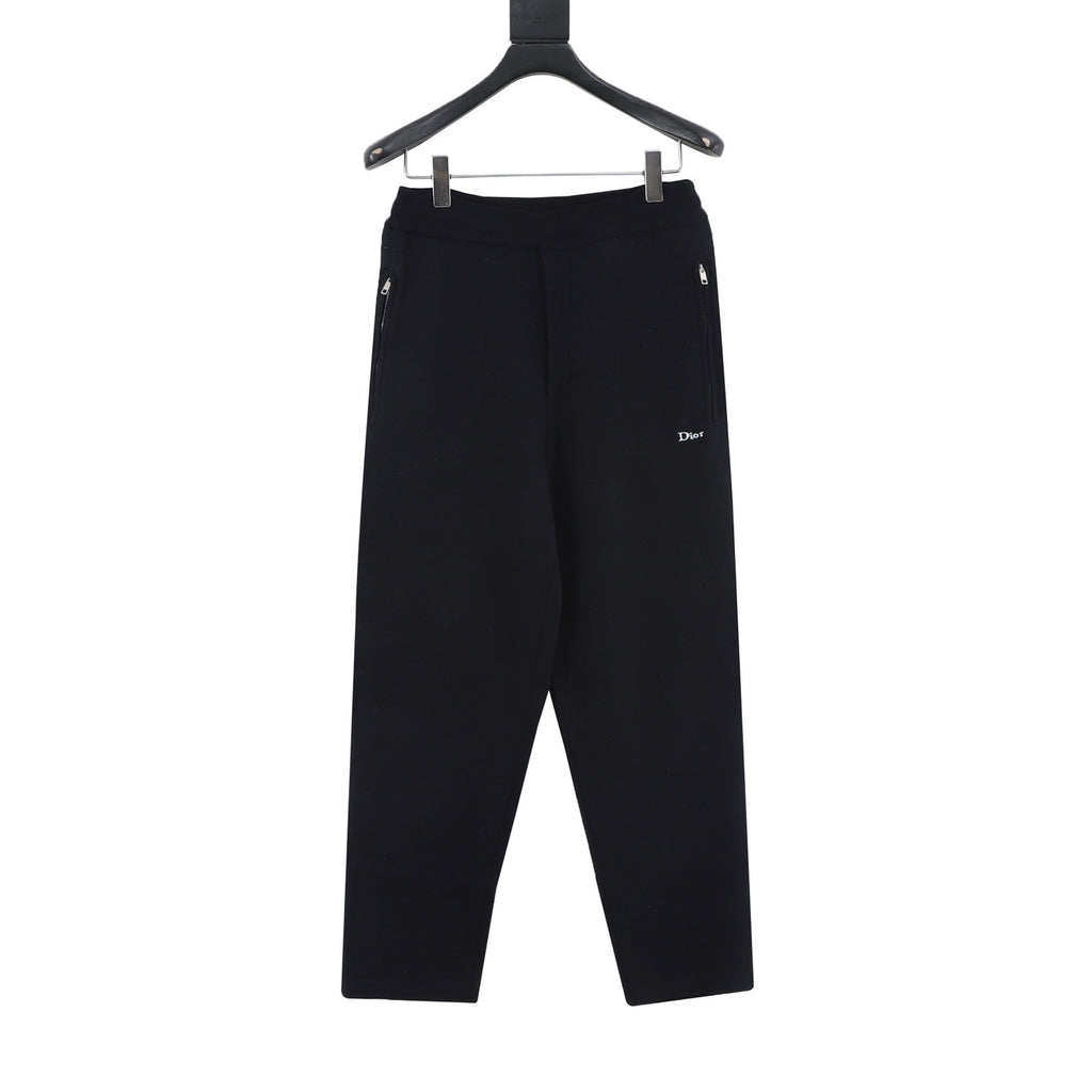 Dior Men's Knit Sweatpants in Black