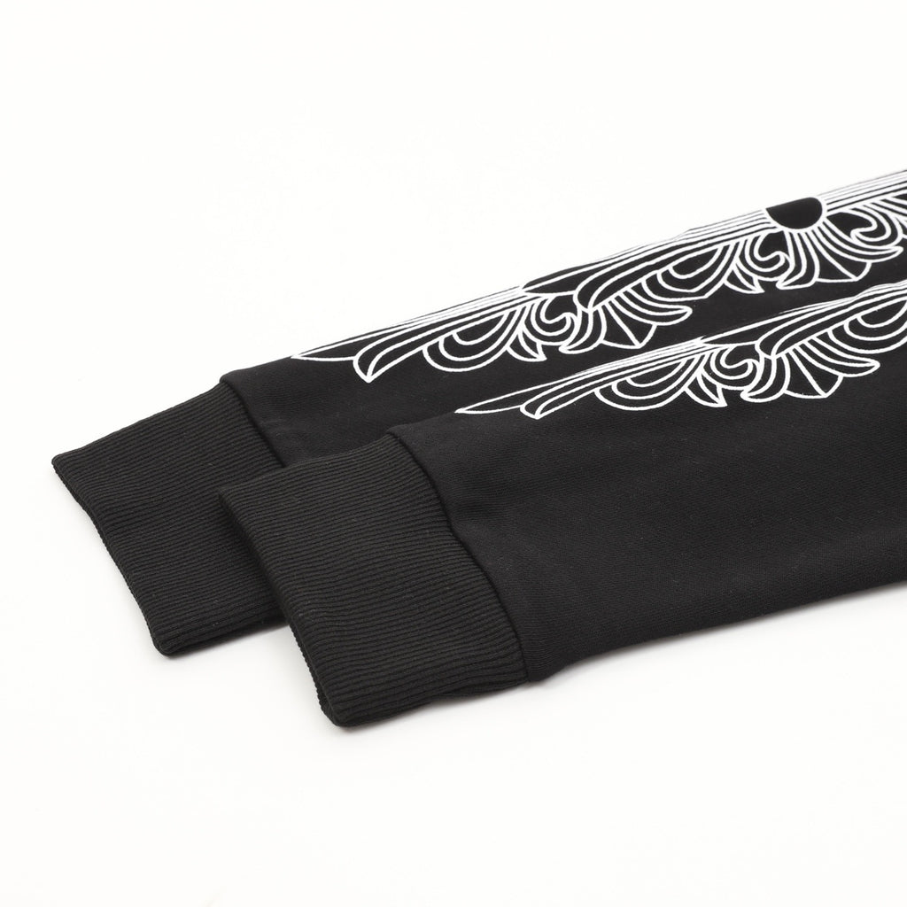 Chrome Hearts 25FW Los Angeles Floral Cross Sleeve Crewneck Sweatshirt