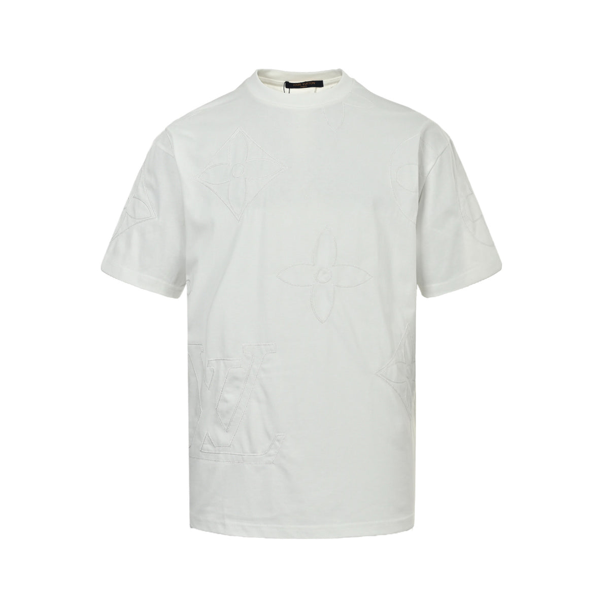 Louis Vuitton Women's / Men's Embossed Monogram T-Shirt in Off-White