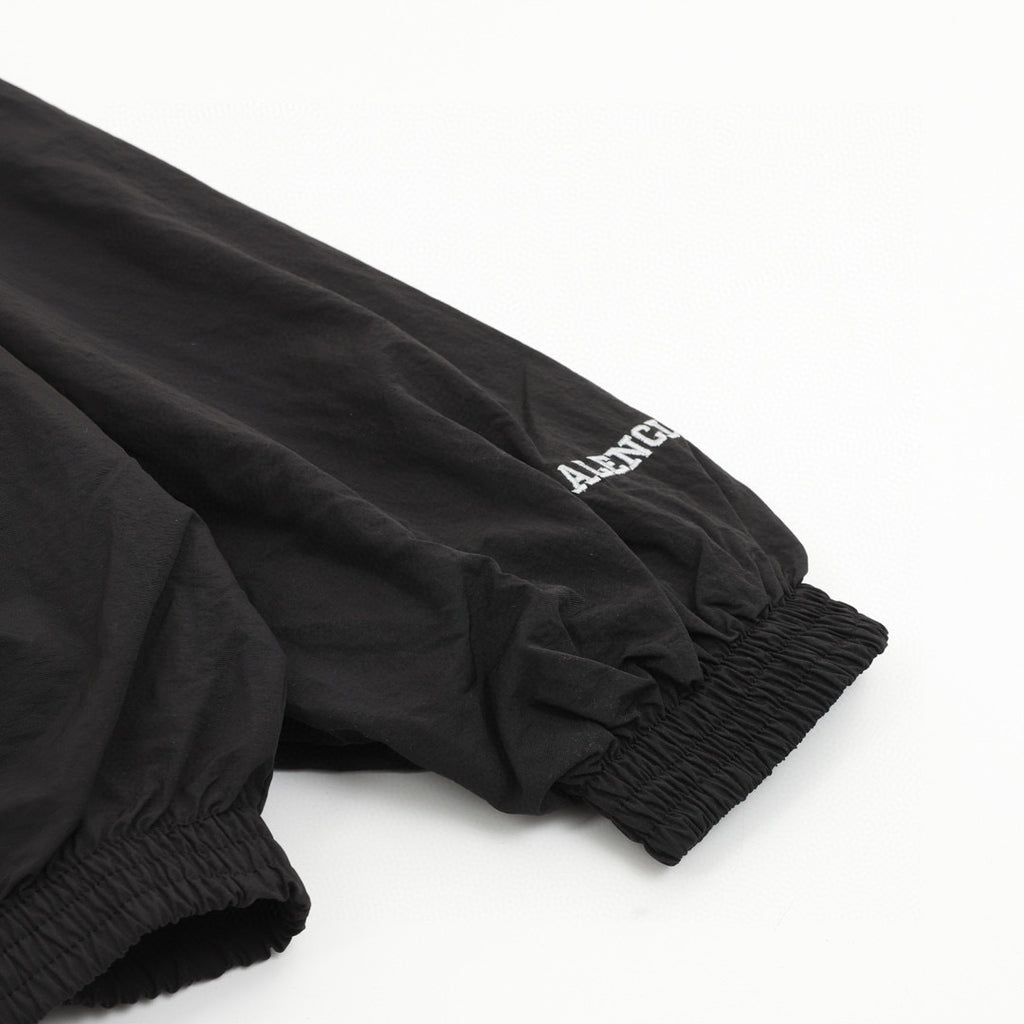 Balenciaga 26SS Sport Logo Embroidered Zip-Up Track Jacket