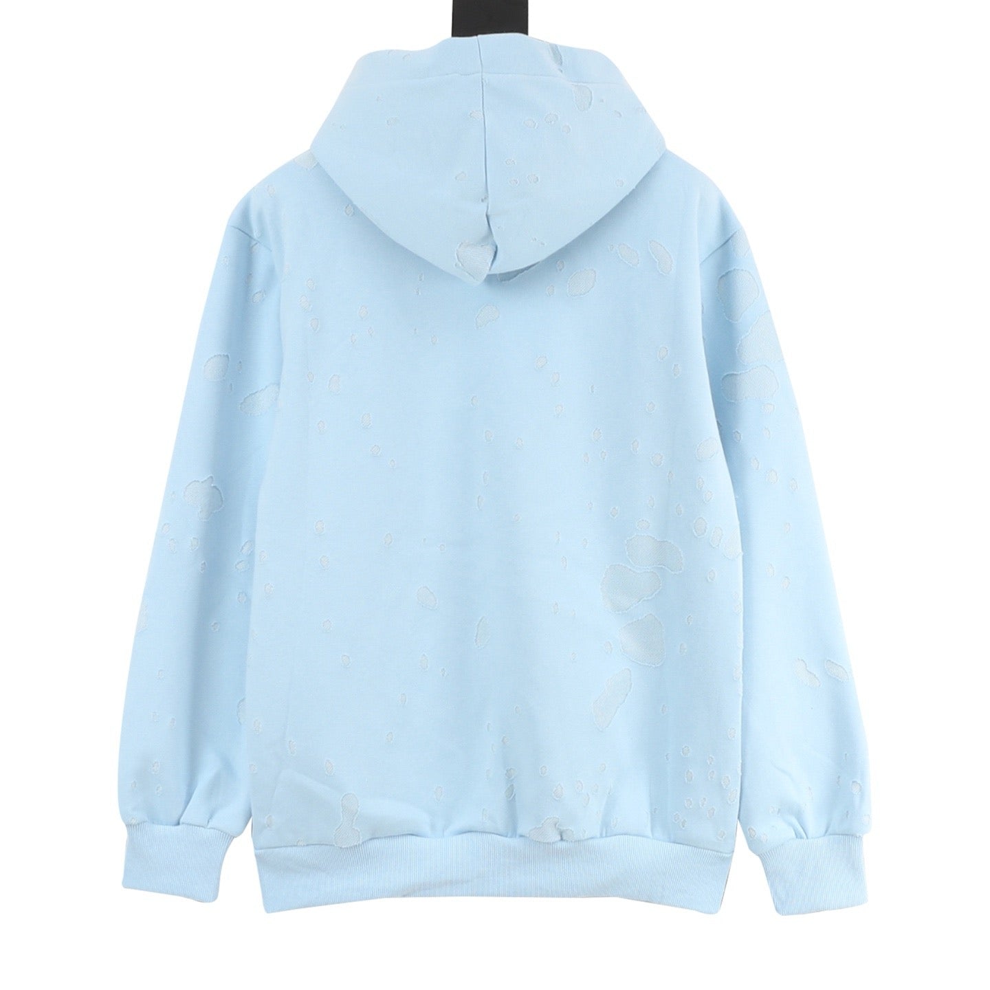 Givenchy Distressed Small Letter Print Hoodie