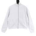 Acne Studios Tonal Script Embroidery Zip Jacket — Black