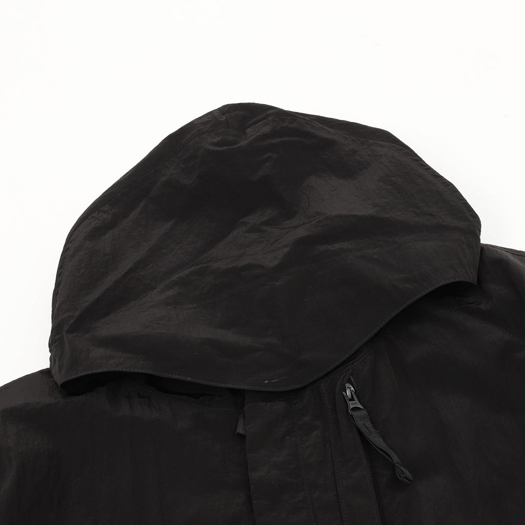 Stone Island Women's Men's Black Hooded Utility Jacket