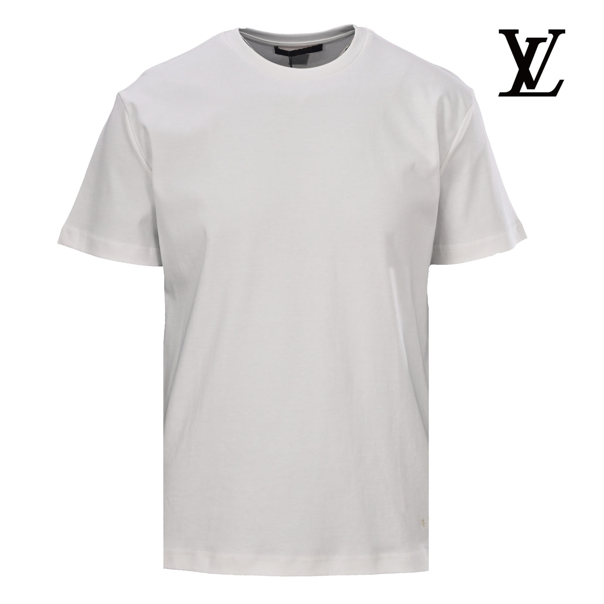 Louis Vuitton Men's White Plain T-Shirt
