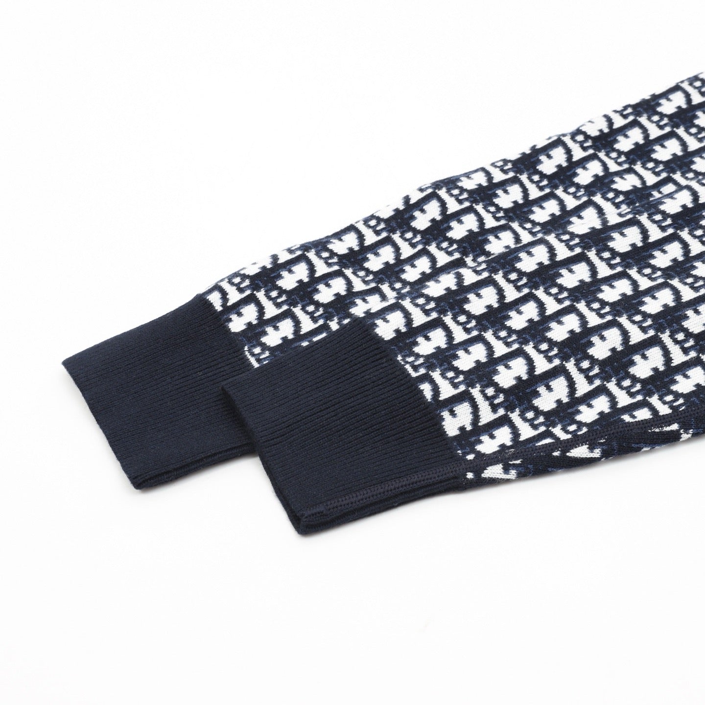 Dior CD Monogram Jacquard Reversible Crewneck Sweater