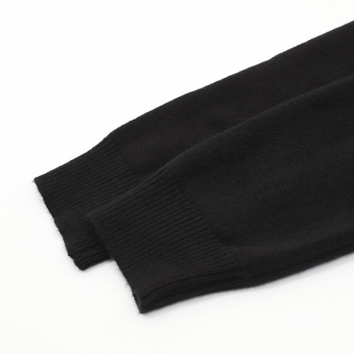Burberry Women's Men's Black Half-Zip Wool Sweater