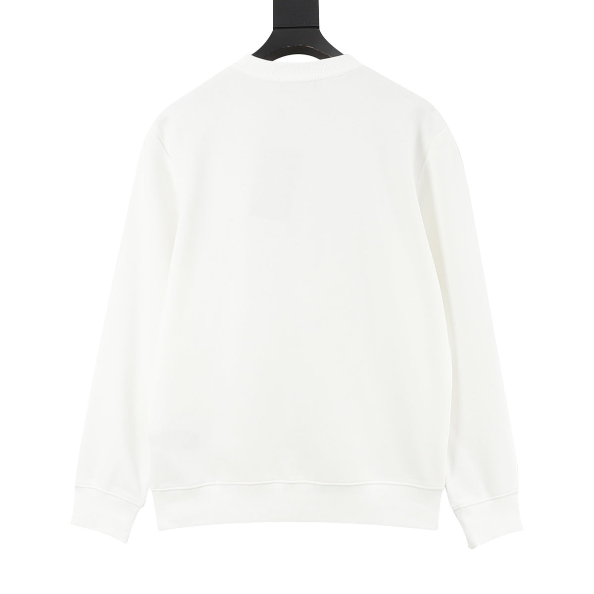 Gucci Women's Men's White GG Pocket Patch Crewneck Sweatshirt