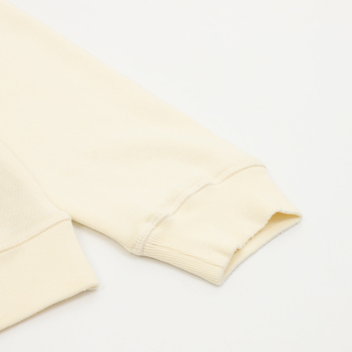 Acne Studios Women's Men's Cream Logo Henley Sweatshirt