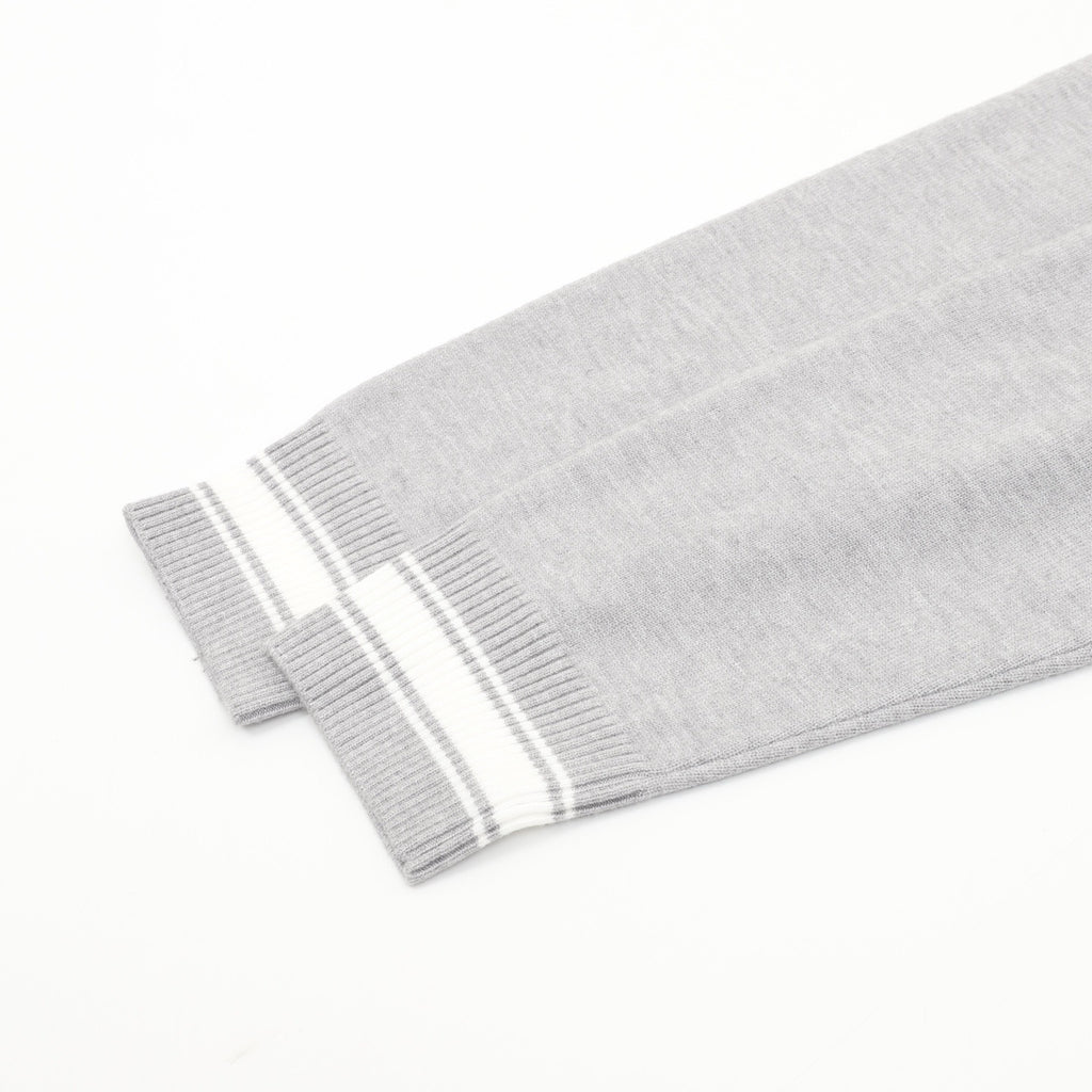 Calvin Klein Women's Men's Grey V-Neck Button-Front Knit Cardigan