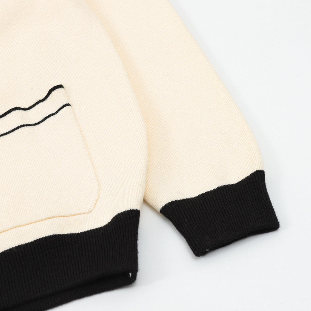 Chanel Contrast-Trim Knit Cardigan with CC Logo and Collar