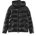 Moncler Women's / Men's Quilted Hooded Down Puffer Jacket in Light Grey