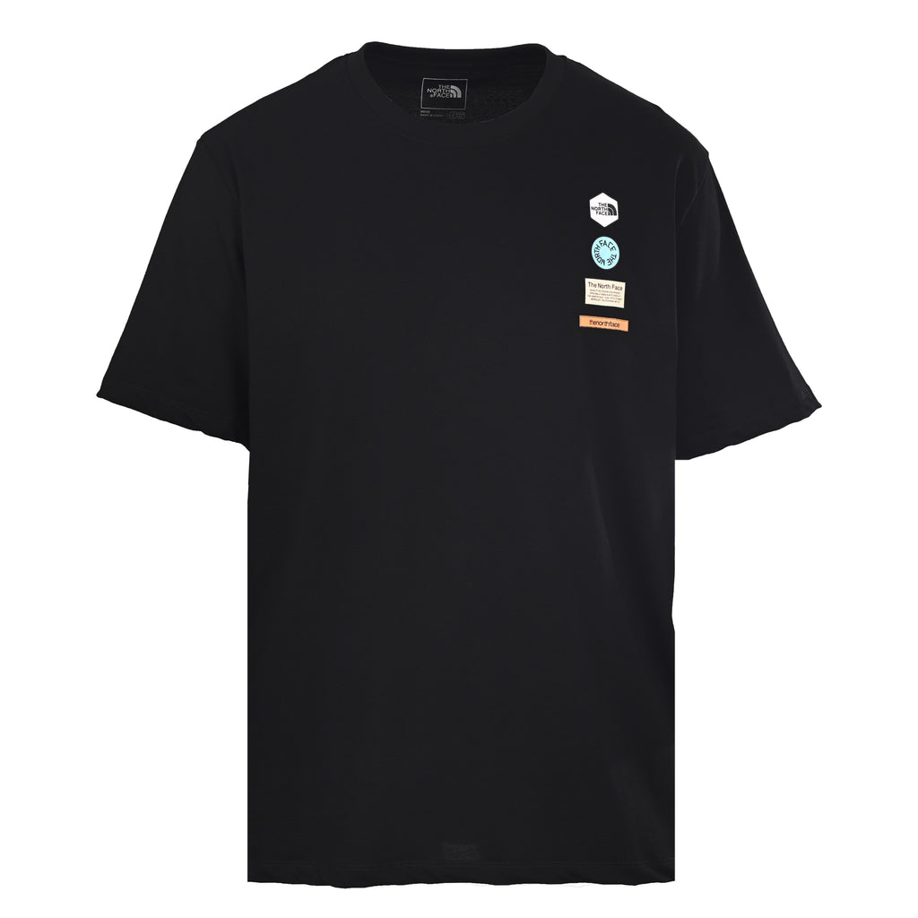 The North Face Black Multi-Patch T-Shirt