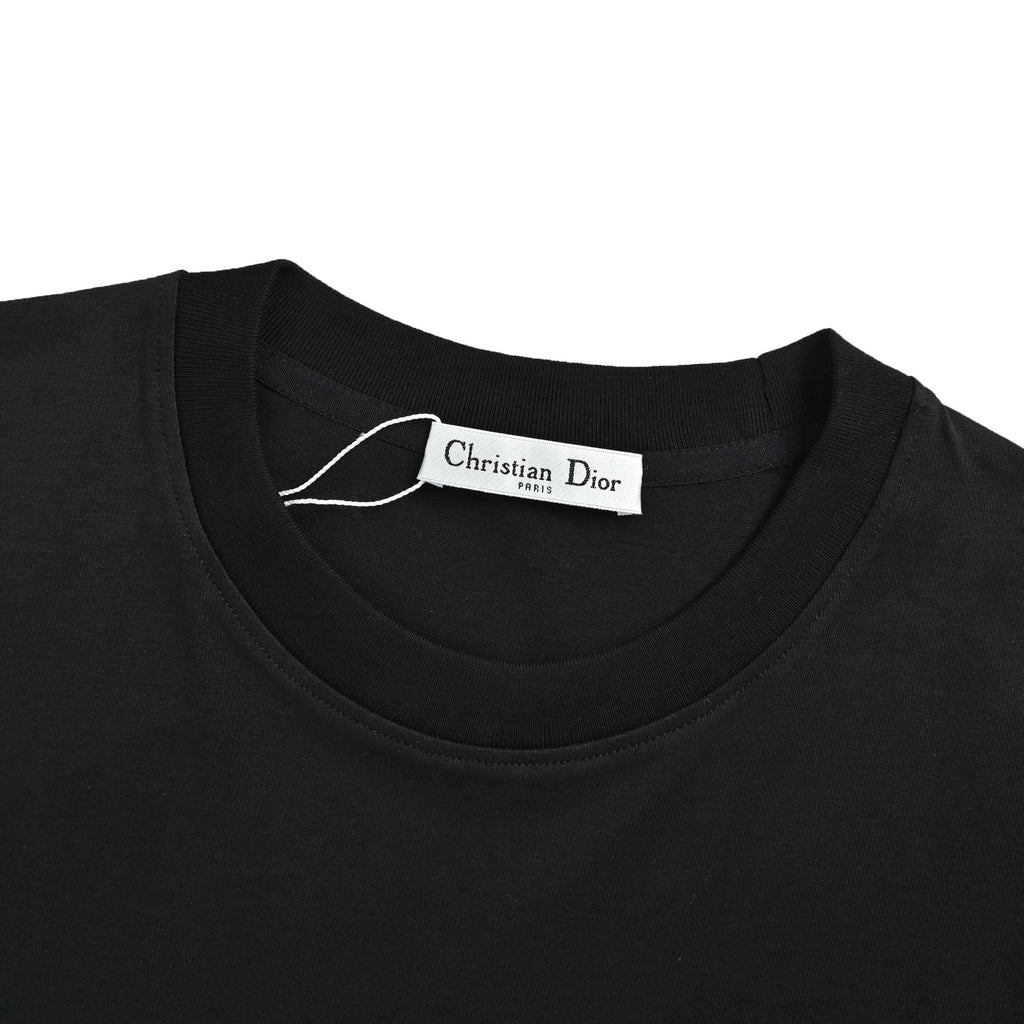 Acne Studios Stockholm 1996 Print Short-Sleeve T-Shirt in Dark Navy