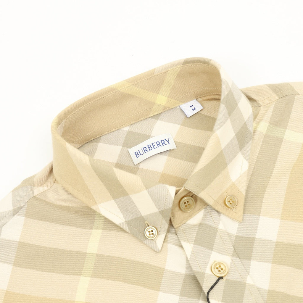 Burberry Vintage Check Cotton Twill Long-Sleeve Shirt