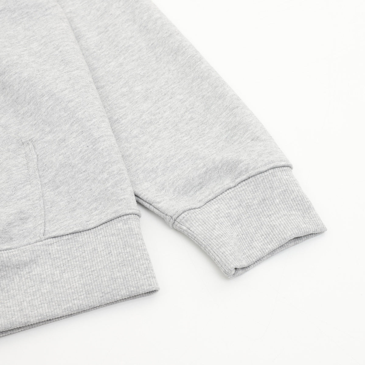 Louis Vuitton Women's Men's Light Grey Pearl-Detail Full-Zip Hoodie