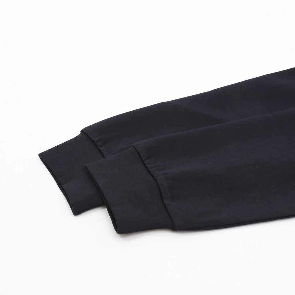 Moncler Women's Men's Navy Half-Zip Collared Sweatshirt