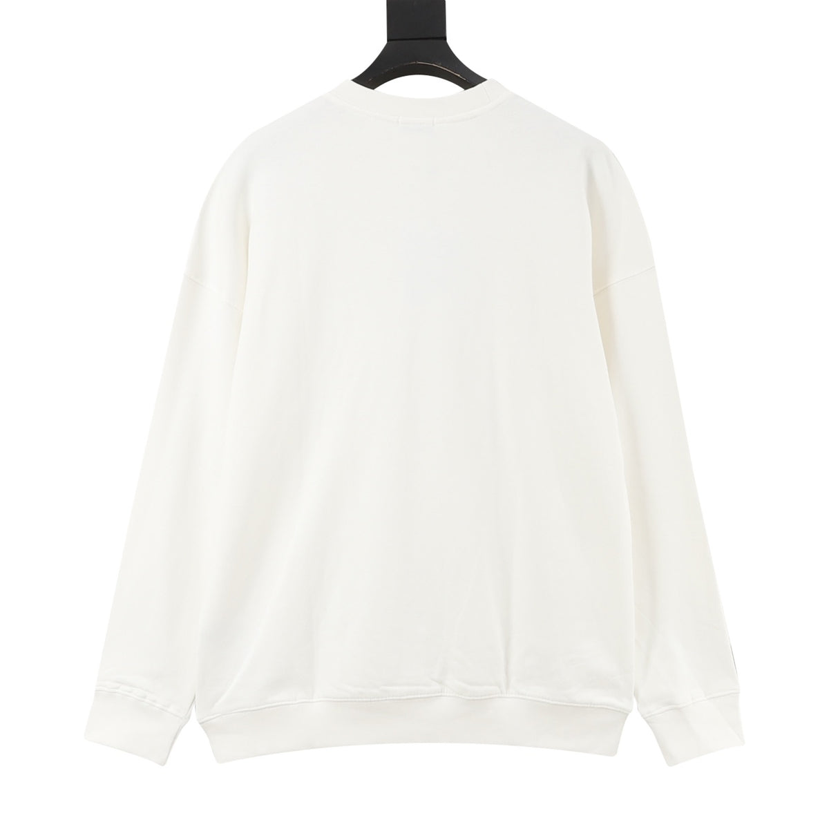 Moncler Women's & Men's White Mini Chest Patch Logo Crewneck Sweatshirt