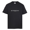 Givenchy Classic Logo Short-Sleeve T-Shirt in Black