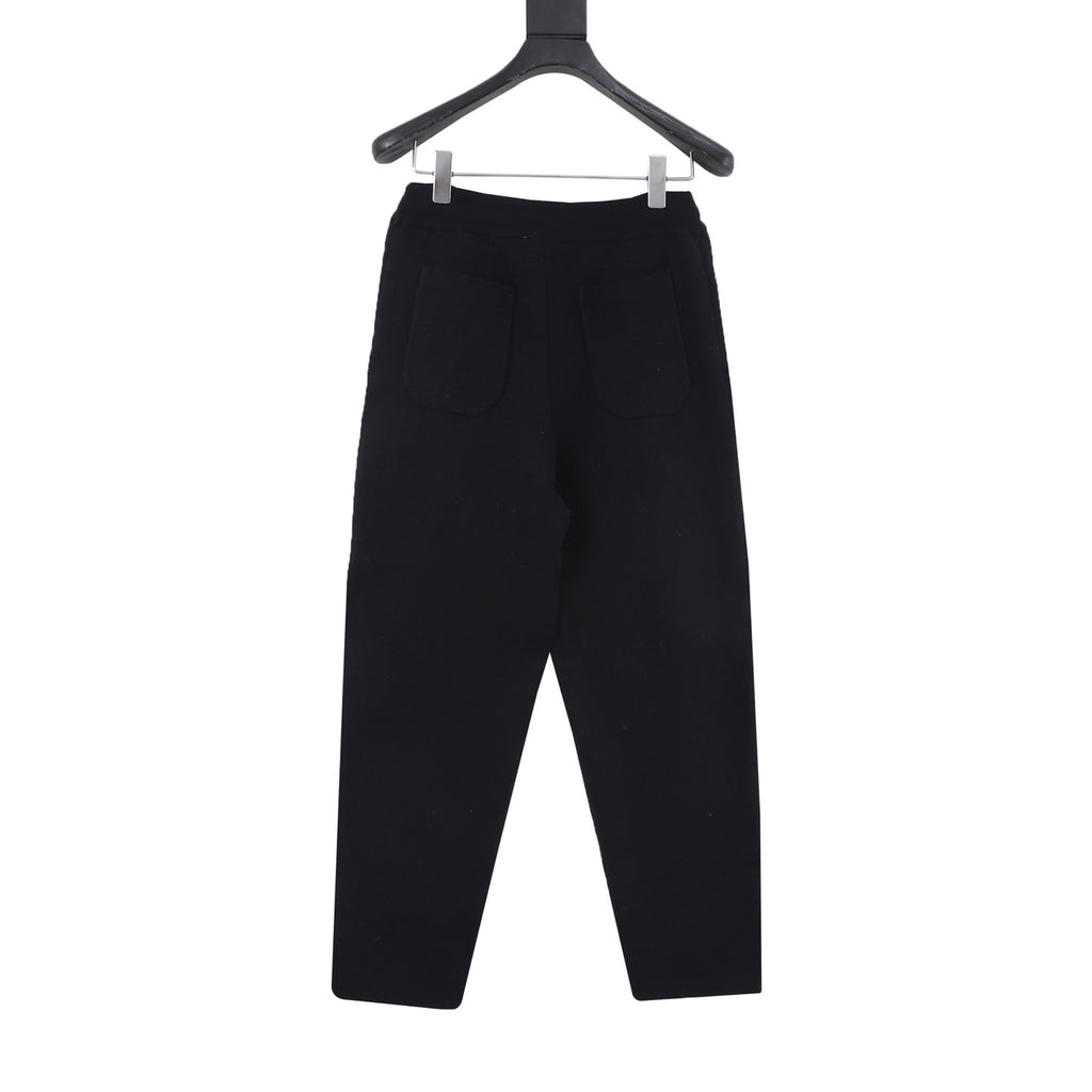 Dior Men's Knit Sweatpants in Black