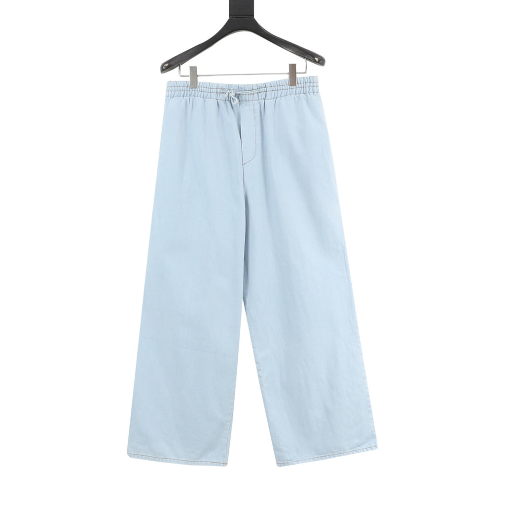 Loewe Anagram Embroidered Denim Jeans | Luxury Crafted Spanish Heritage Denim