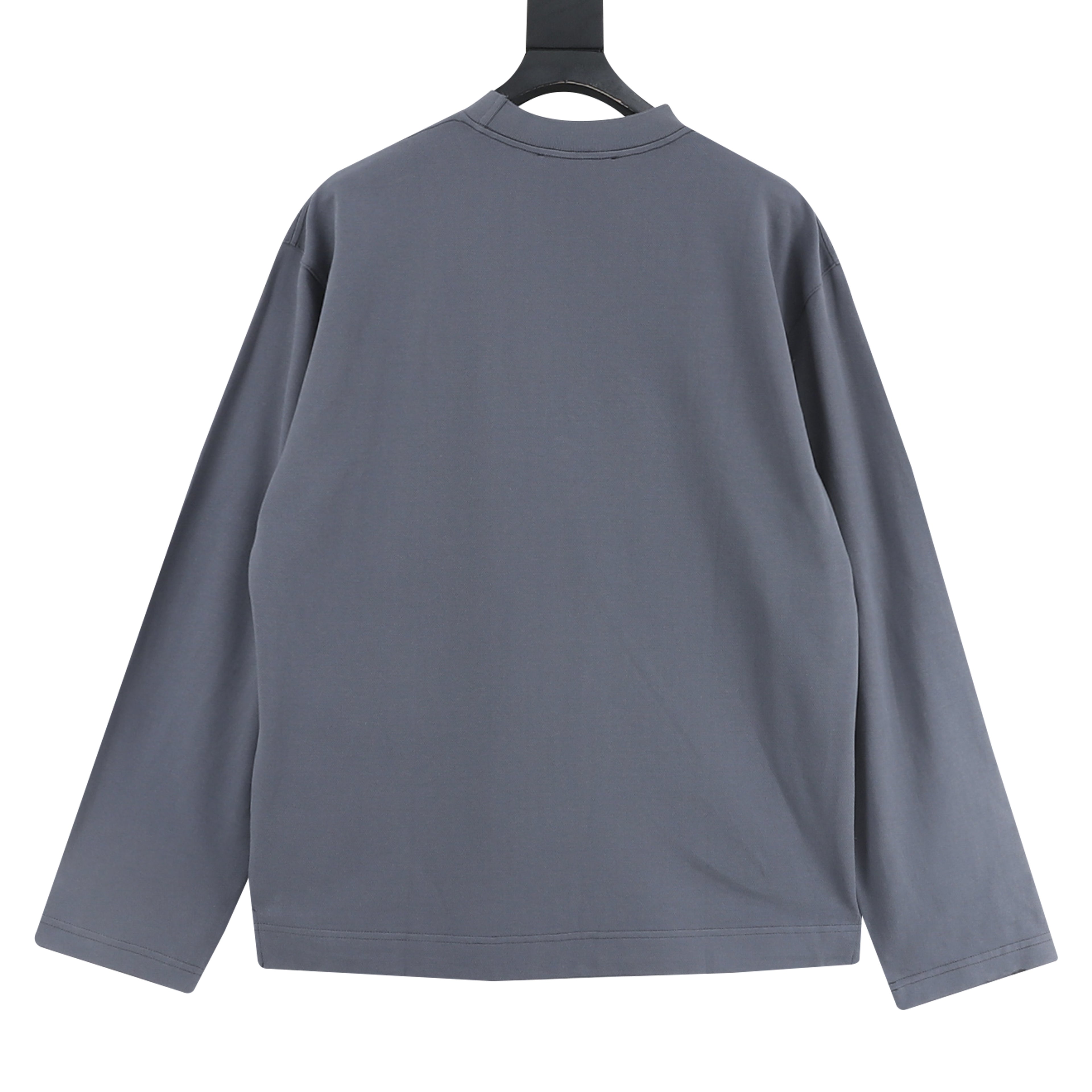 Acne Studios Logo Embroidered Long-Sleeve T-Shirt