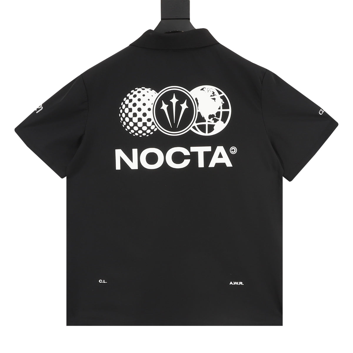 Nike NOCTA Men's Black Multi-Logo Polo Shirt