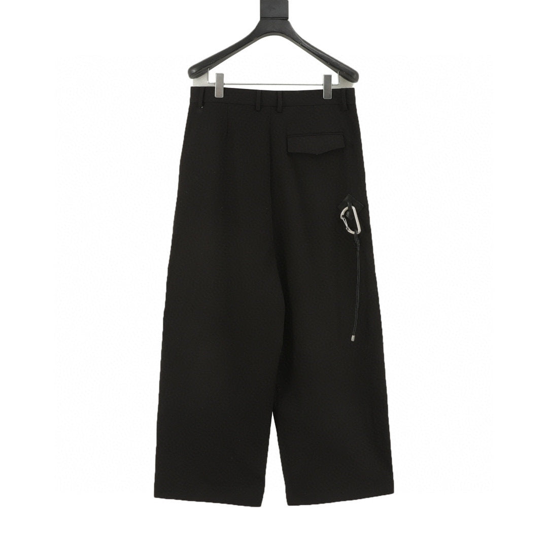 Loewe Deep Pleat Wide-Leg Tailored Trousers