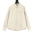 Louis Vuitton LV Logo Patch Leather Overshirt