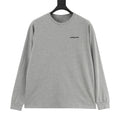 Patagonia P-6 Logo Long-Sleeve Responsibili-Tee — Black