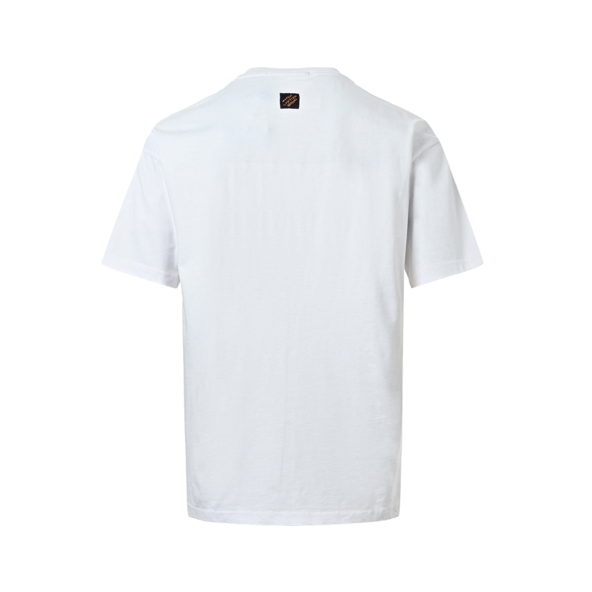 Louis Vuitton Drip-Effect Monogram Print Short-Sleeve T-Shirt in White
