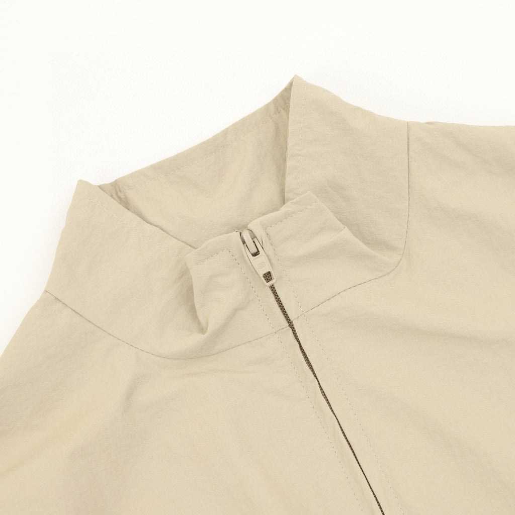Balenciaga 26SS Back Logo Embroidered Zip-Up Track Jacket