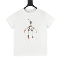 Acne Studios Light Grey Ornament Print T-Shirt