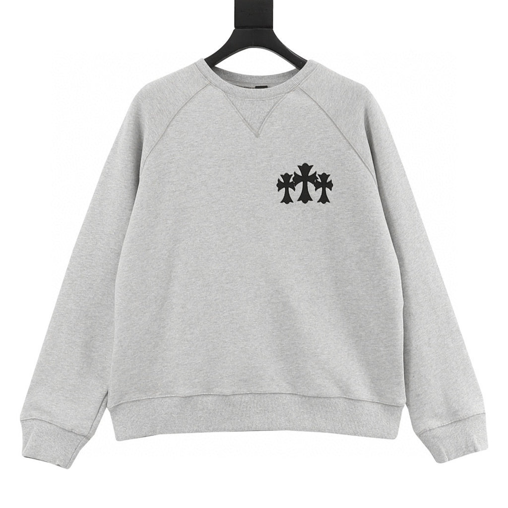 CH Logo Sanskrit Embroidery Crewneck Sweatshirt