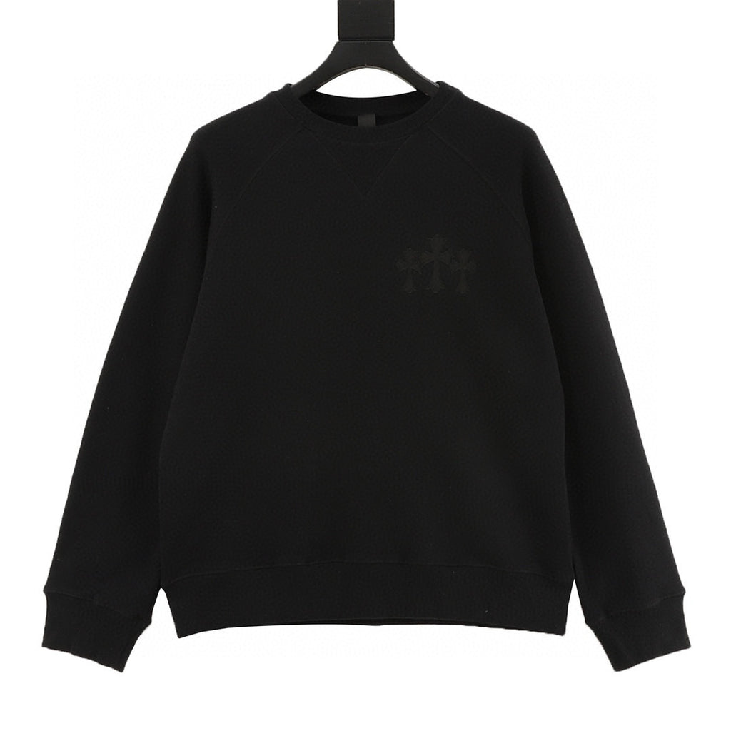 CH Logo Sanskrit Embroidery Crewneck Sweatshirt