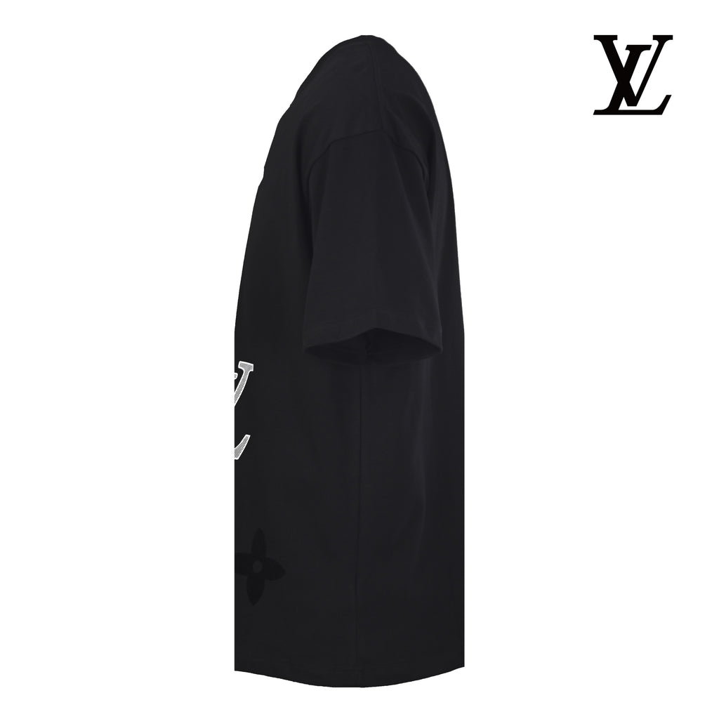 Louis Vuitton Men's Black Giant Monogram T-Shirt