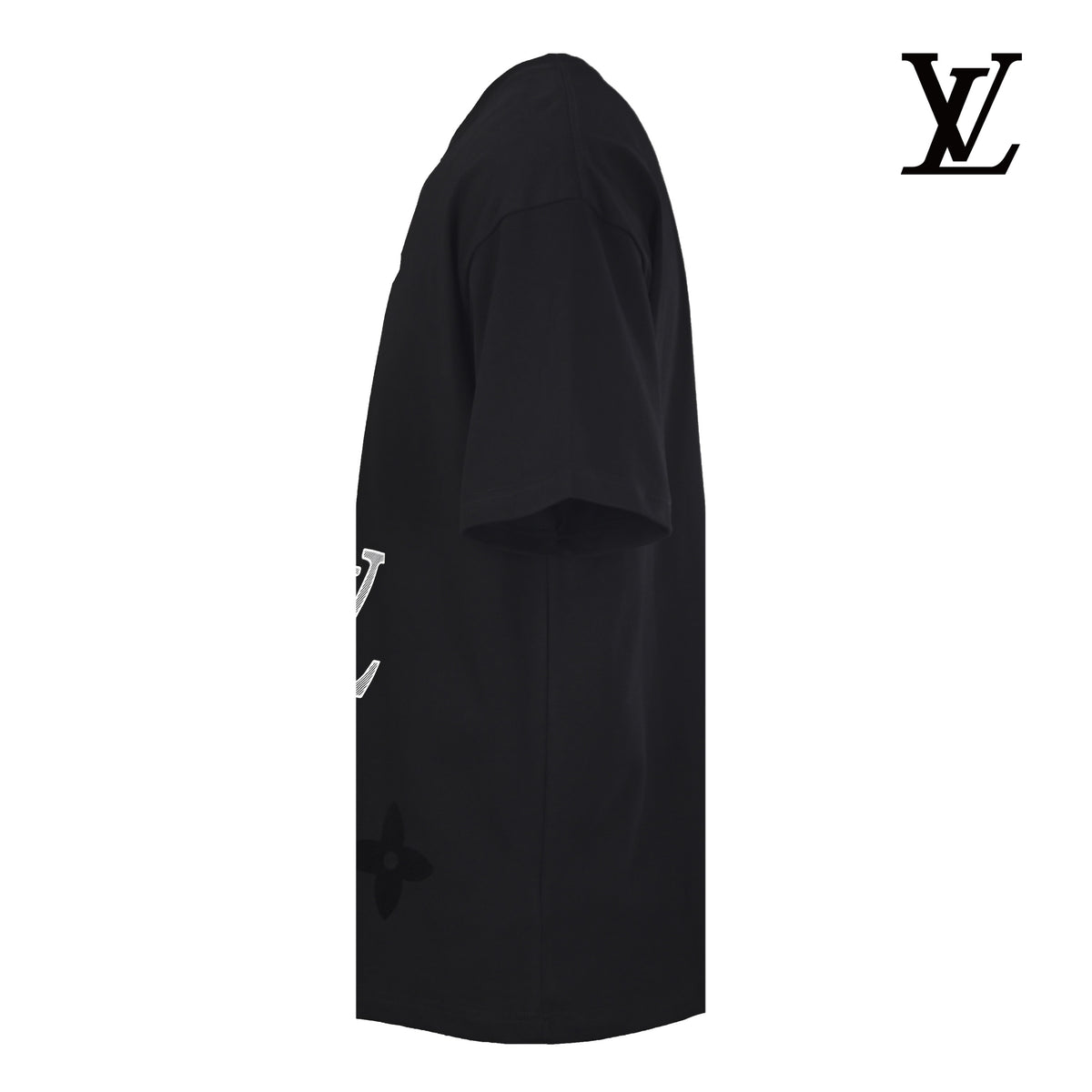 Louis Vuitton Men's Black Giant Monogram T-Shirt