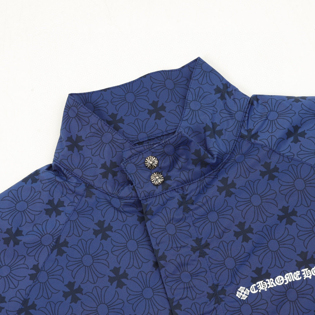 CH All-Over Tonal Pattern Trench Coat