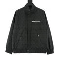 CH All-Over Tonal Pattern Trench Coat