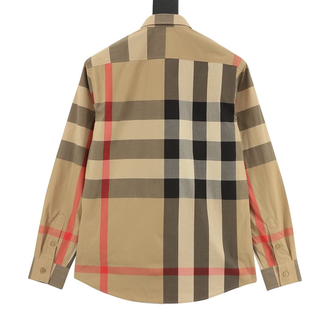 Burberry Women's & Men's Summerton Archive Beige Check Cotton Shirt