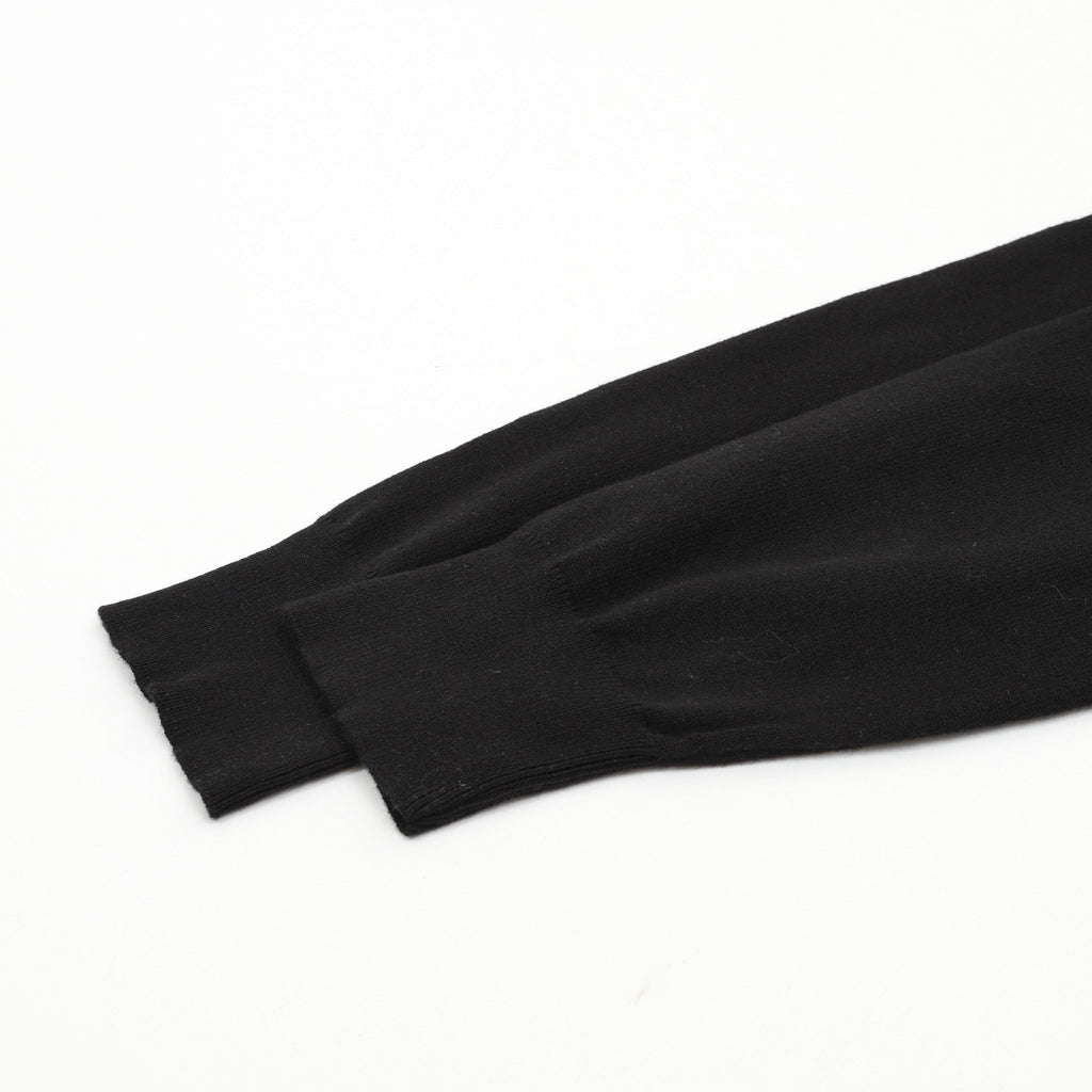 Polo Ralph Lauren Women's & Men's Black Pony Logo Long-Sleeve Knit Polo