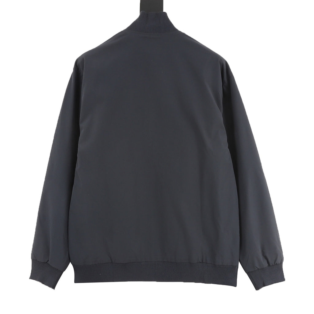 Miu Miu 24FW Panama Cotton Bomber Jacket | Lightweight Luxury Casual Outerwear