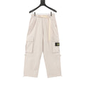 Stone Island Compass Badge Buckle-Belt Cargo Trousers