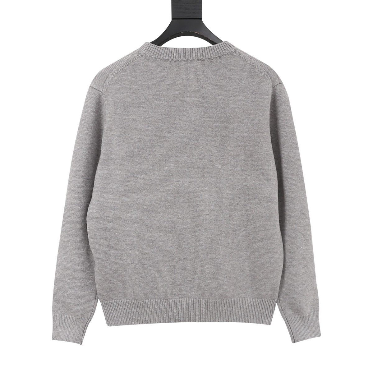 Celine Women's Men's Grey Triomphe Logo Crewneck Sweater