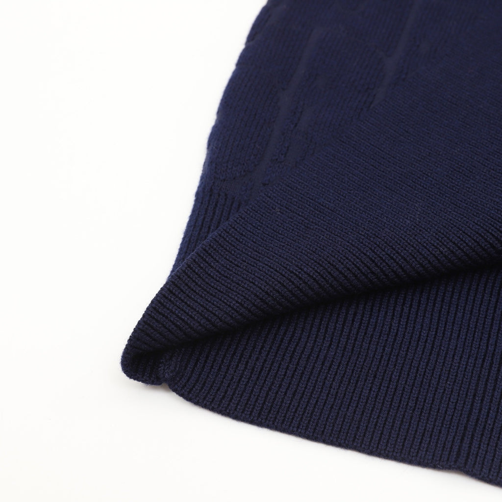 Dior CD Jacquard Crew Neck Knit Sweater
