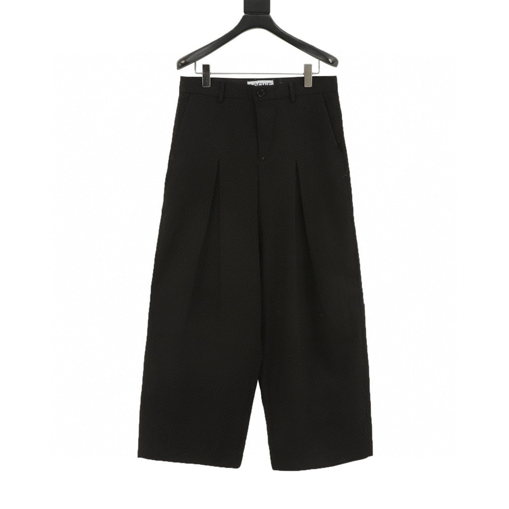 Loewe Deep Pleat Wide-Leg Tailored Trousers